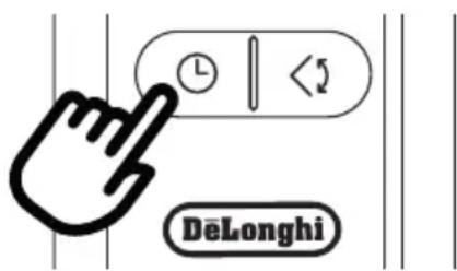 DELONGHI Pinguino PACEX390UVCARE-6ALWH - RéGLAGE DE LA MINUTERIE - 1