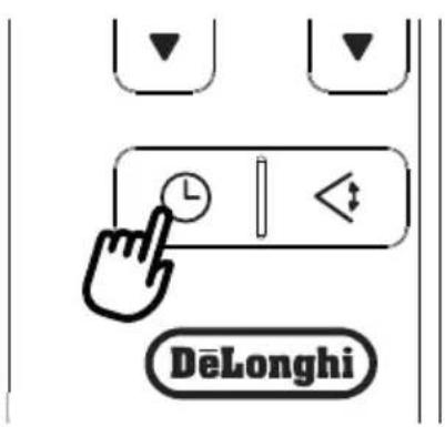 DELONGHI Pinguino Compact Arctic Whisper - SETTING THE TIMER - 1