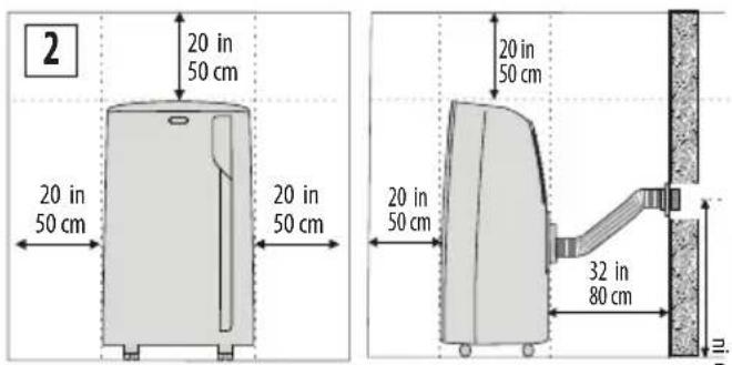 DELONGHI Pinguino Deluxe - AIR CONDITIONING WITH WALL INSTALLATION - 3