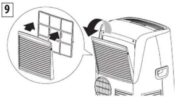 DELONGHI Pinguino Deluxe PACEL376HGRFK-6ALWH - LIMPIANDO EL FILTRO DE AIRE - 1