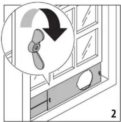DELONGHI Pinguino Arctic Whisper Extreme PACEX398VUV-6ALWH - DOUBLE-HUNG WINDOW - 2