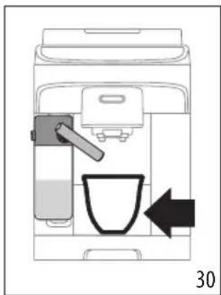 DELONGHI Magnifica Evo ECAM290.51.B - Distribution de la boisson à base de lait - 1