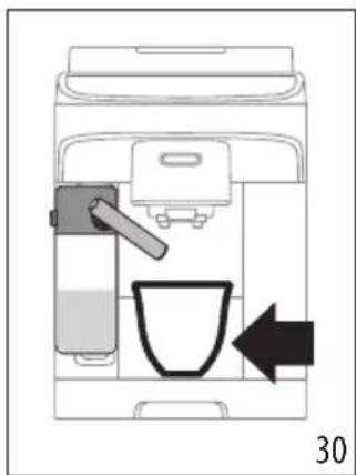 DELONGHI Magnifica Evo ECAM290.51.B - Erogazione della bevanda latte - 1