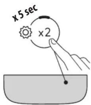 DELONGHI Magnifica Evo ECAM290.62.B - Accès au menu: - 1