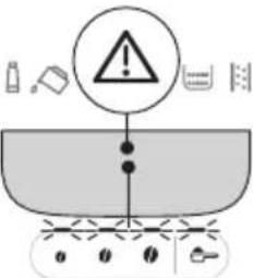 DELONGHI Magnifica Evo ECAM290.62.B - EXPLANATION OF LIGHTS - 9