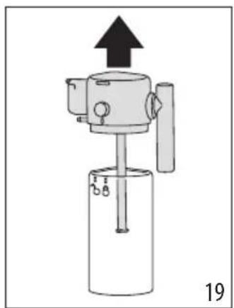 DELONGHI Magnifica Evo ECAM290.62.B - Filling and attaching the milk carafe - 2