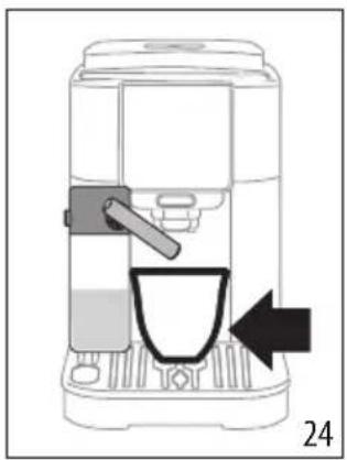 DELONGHI Magnifica Start ECAM220.63.B - Distribution de la boisson à base de lait - 1