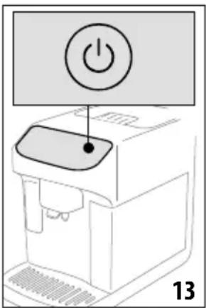 DELONGHI Magnifica Plus ECAM320.70.SB - Por favor observe: - 1