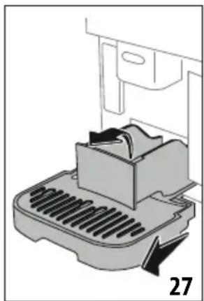 DELONGHI Magnifica Plus ECAM320.70.SB - Important! Danger of scalding - 1