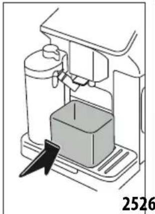 DELONGHI Magnifica Plus ECAM320.70.SB - Nettoyage de la carafe de lait après utilisation - 1