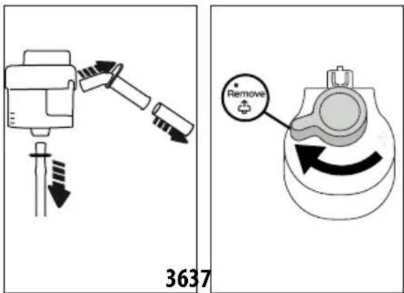 DELONGHI Magnifica Plus ECAM320.70.SB - Nettoyage de la carafe à lait (E) - 1