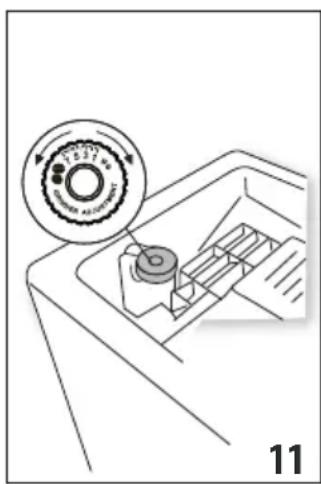 DELONGHI Eletta Cappuccino Evo ECAM46.860.W - Regolazione del macinacaffè - 1