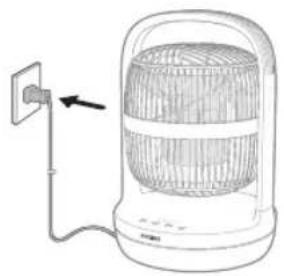 PHILIPS CX2050 - Encendido y apagado - 1