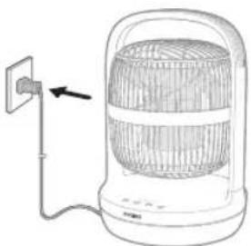 PHILIPS CX2050 - Ein- und Ausschalten - 1