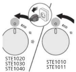 PHILIPS STE1040 - การทำความสะอาดและการจัดเก็บเครื่องพ่นไอน้ำแบบตั้งพื้น - 1