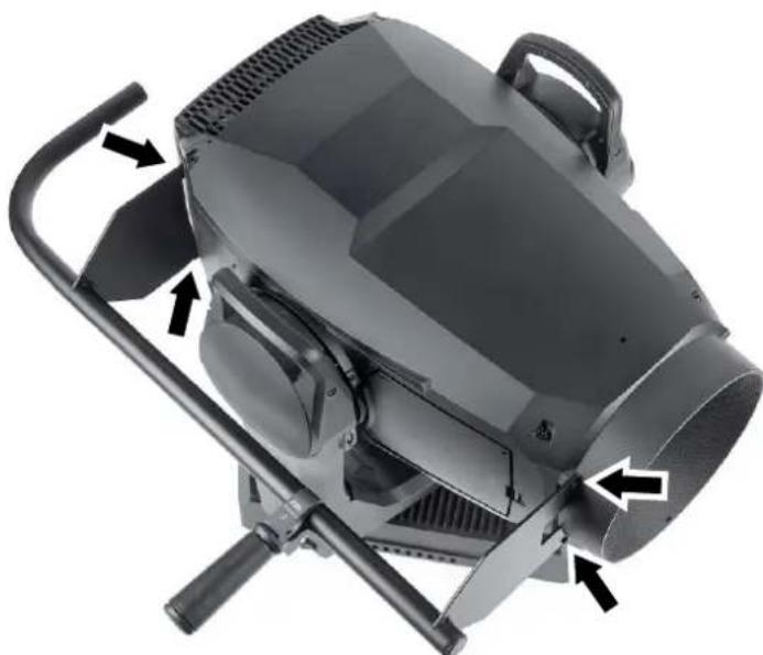 MARTIN MAC Viper XIP - Installer une poignée de poursuite - 1
