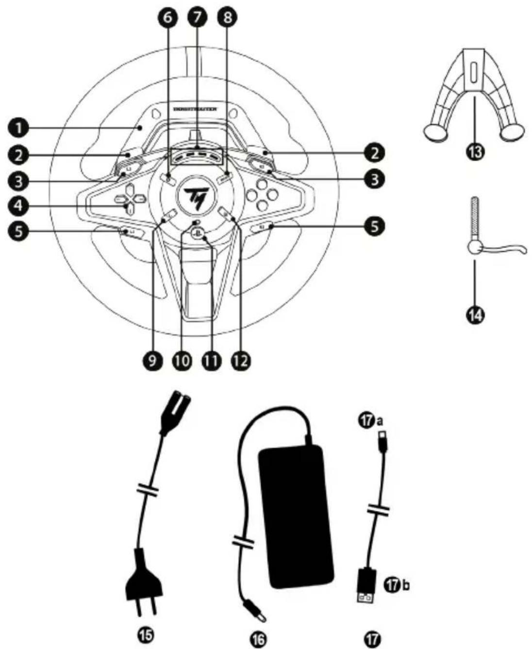 THRUSTMASTER T128 - CARATTERISTICHE TECNICHE - 1