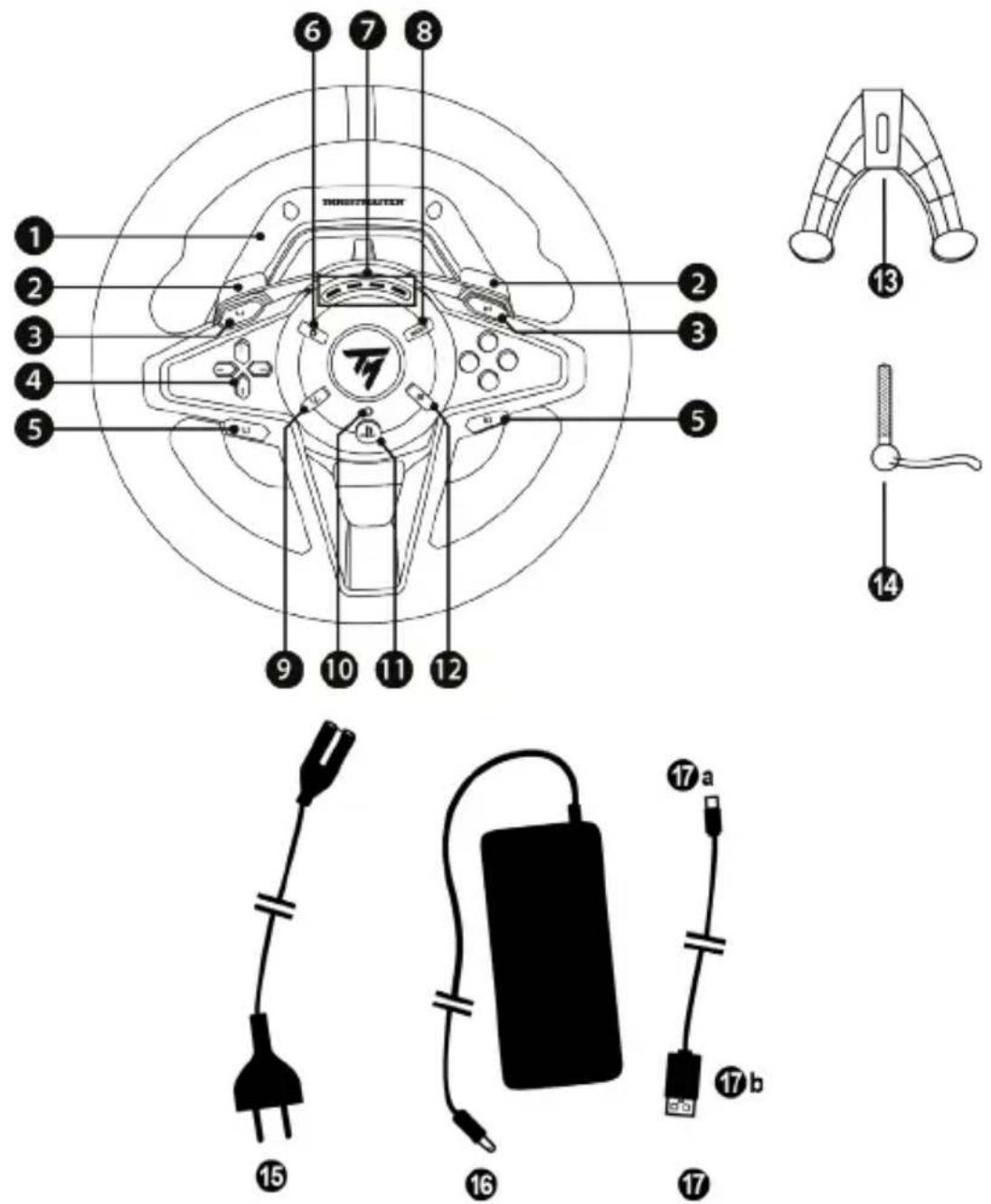 THRUSTMASTER T128 - MÜSZAKI LEÍRÁS - 1
