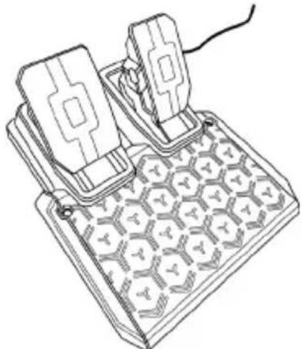 THRUSTMASTER T128 - Pédalier T2PM - 1