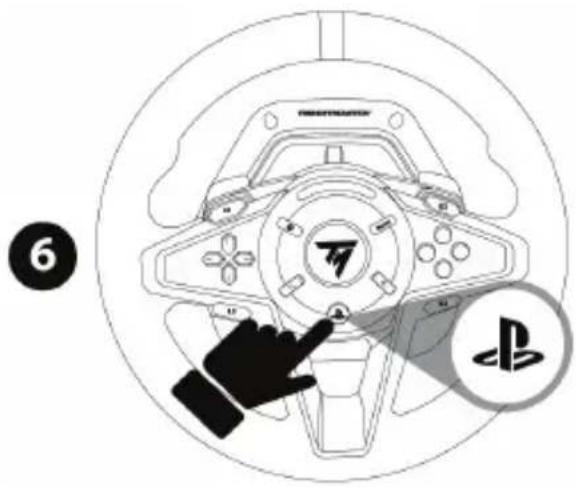 THRUSTMASTER T128 - INSTALLATION PÅ PLAYSTATION®4-KONSOLER ELLER PLAYSTATION®5-KONSOLER - 2