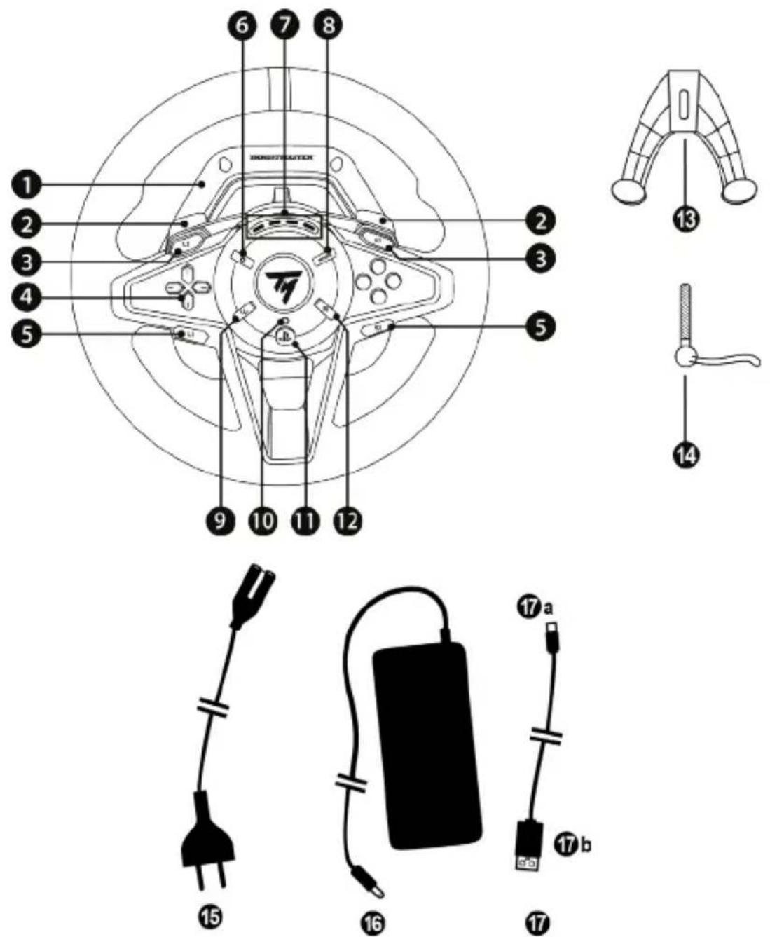 THRUSTMASTER T128 - TECHNISCHE AUSSTATTUNG - 1