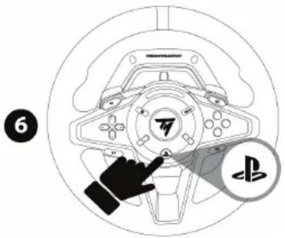 THRUSTMASTER T128 - PLAYSTATION®4 本体または PLAYSTATION®5 本体への取り付け - 2