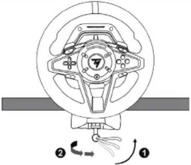 THRUSTMASTER T128 - HET RACESTUUR BEVESTIGEN - 3