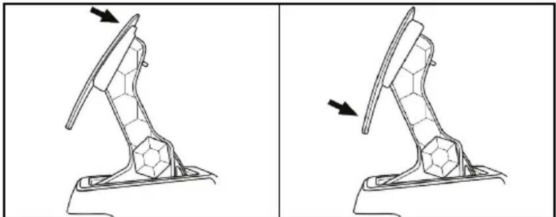 THRUSTMASTER T3PM - Regolazione dell'INCLINAZIONE dei pedali - 1