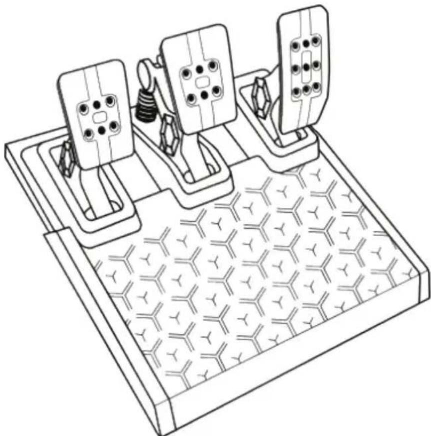 THRUSTMASTER T3PM - T3PM THRUSTMASTER 3 PEDALS ADD-ON - 1