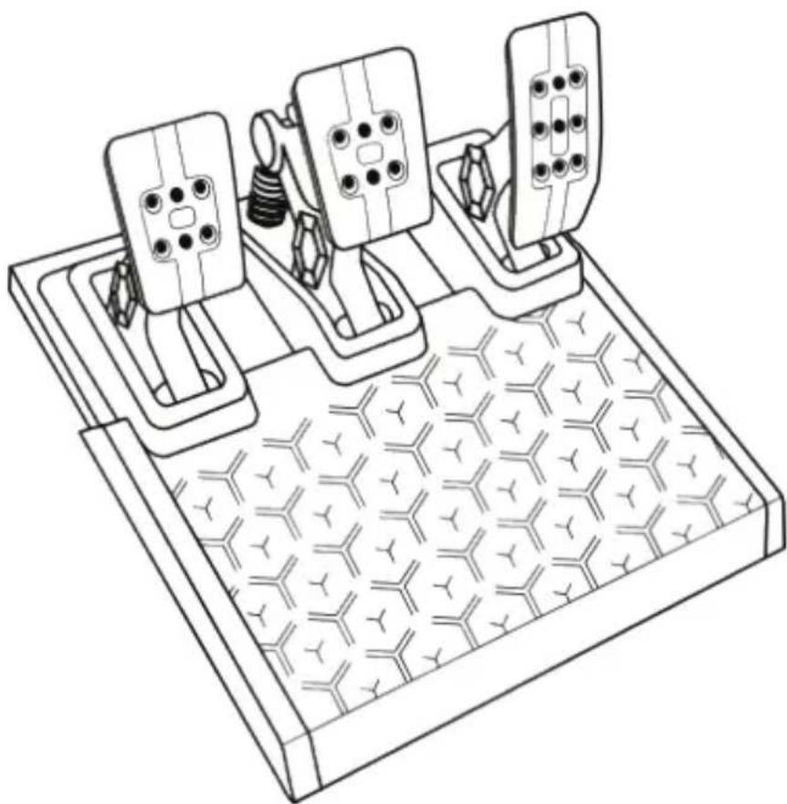 THRUSTMASTER T3PM - T3PM THRUSTMASTER 3 PEDALS ADD-ON - 1