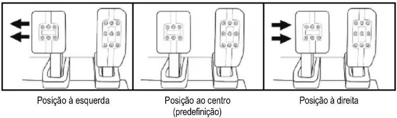 THRUSTMASTER T3PM - Ajustar o ESPAÇAMENTO dos três pedais - 1