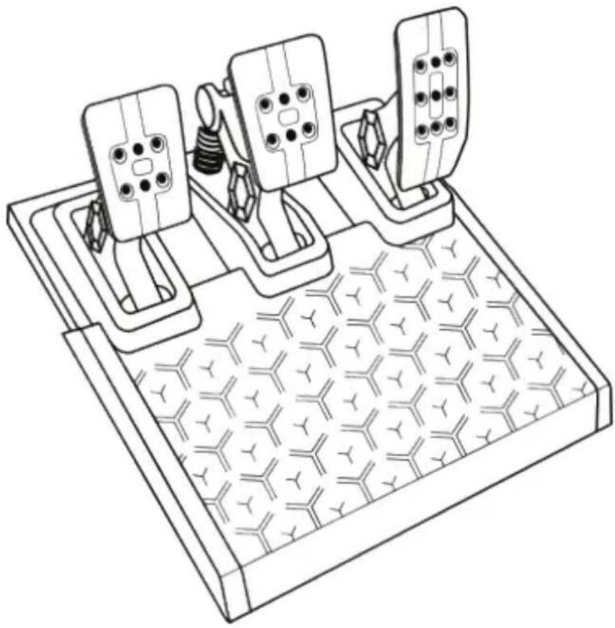 THRUSTMASTER T3PM - T3PM THRUSTMASTER 3 PEDALS ADD-ON - 1