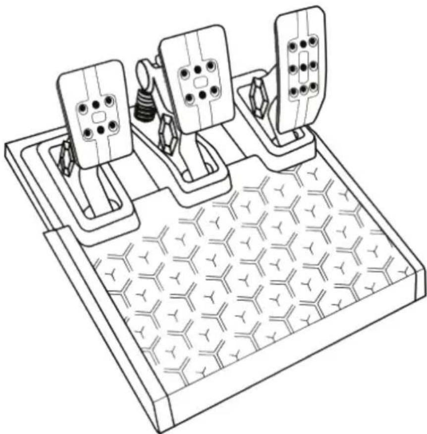 THRUSTMASTER T3PM - T3PM THRUSTMASTER 3 PEDALS ADD-ON - 1