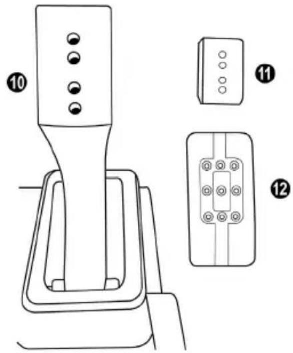 THRUSTMASTER T3PM - T3PM THRUSTMASTER 3 PEDALS ADD-ON - 3