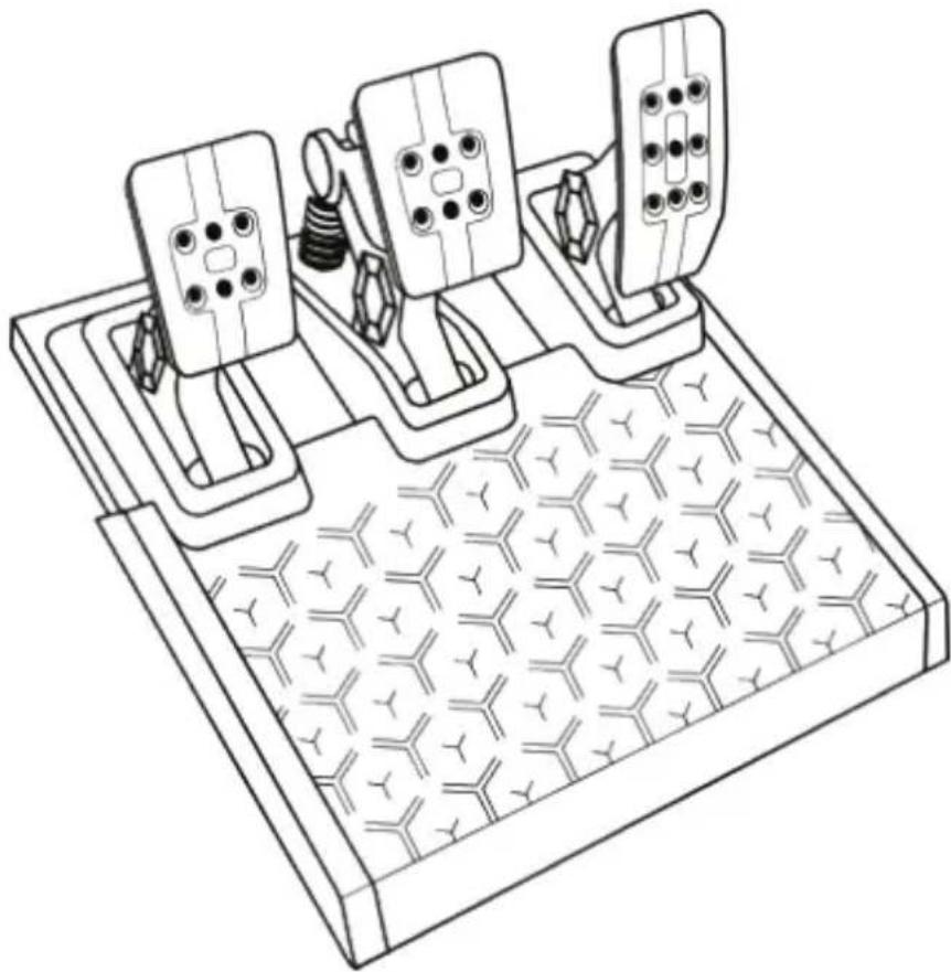 THRUSTMASTER T3PM - T3PM THRUSTMASTER 3 PEDALS ADD-ON - 1