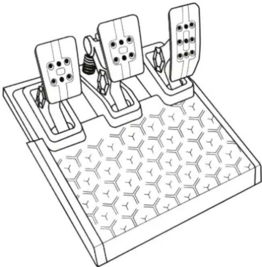 THRUSTMASTER T3PM - T3PM THRUSTMASTER 3 PEDALS ADD-ON - 1