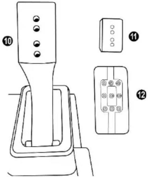THRUSTMASTER T3PM - NASTAVENIE SADY PEDÁLOV - 1