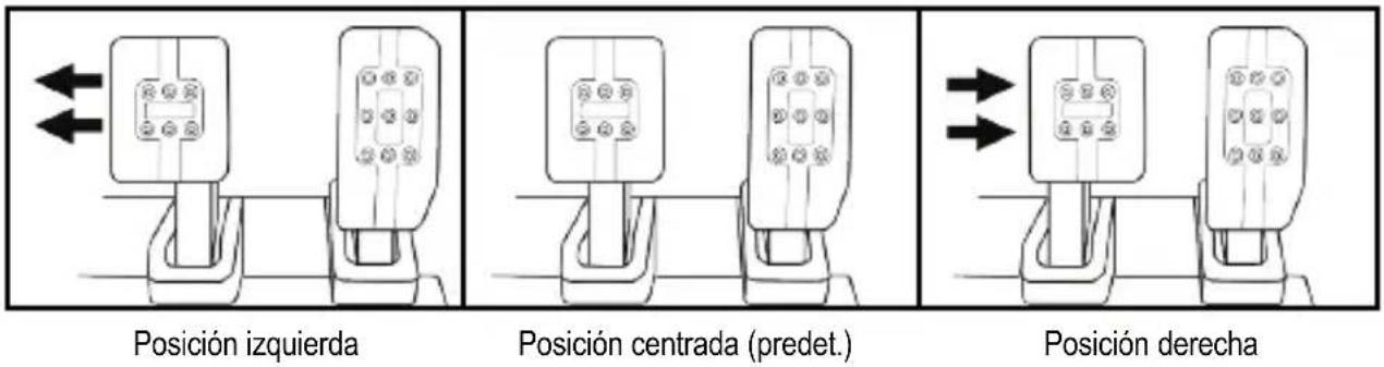 THRUSTMASTER T3PM - Ajuste del ESPACIADO de los tres pedales - 1