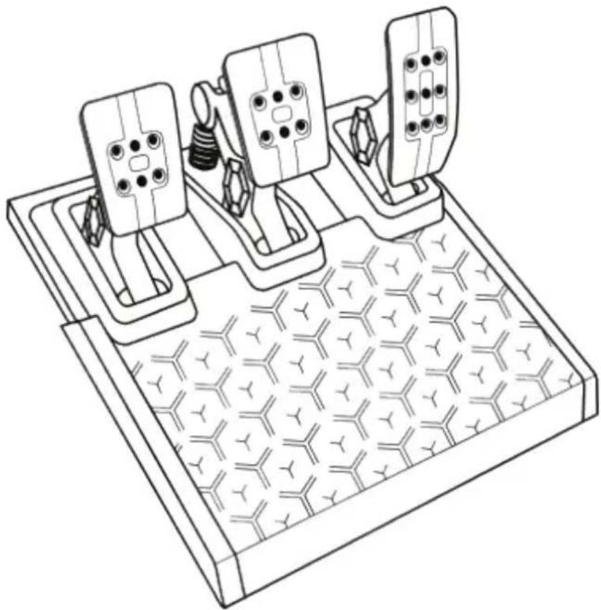 THRUSTMASTER T3PM - T3PM THRUSTMASTER 3 PEDALS ADD-ON - 1