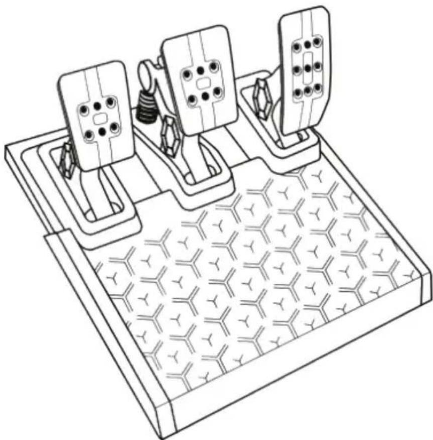 THRUSTMASTER T3PM - T3PM THRUSTMASTER 3 PEDALS ADD-ON - 1