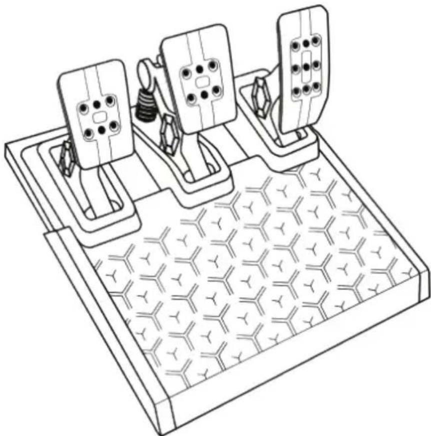 THRUSTMASTER T3PM - T3PM THRUSTMASTER 3 PEDALS ADD-ON - 1