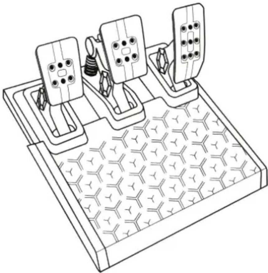 THRUSTMASTER T3PM - T3PM THRUSTMASTER 3 PEDALS ADD-ON - 1