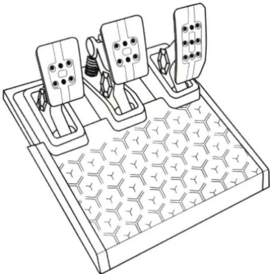 THRUSTMASTER T3PM - T3PM THRUSTMASTER 3 PEDALS ADD-ON - 1