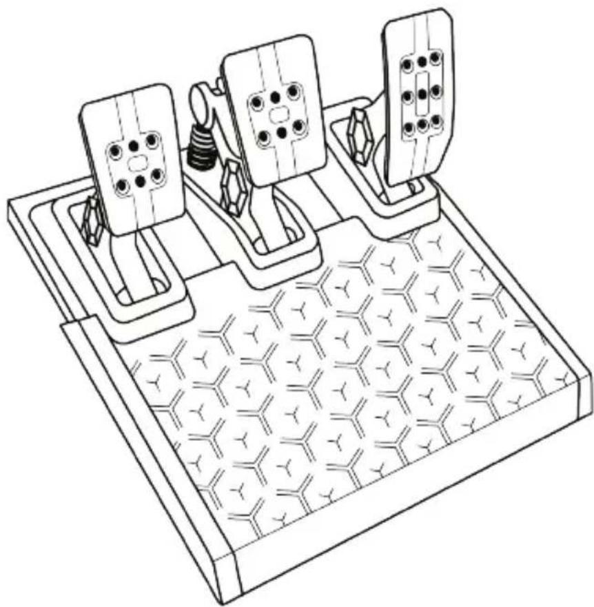 THRUSTMASTER T3PM - T3PM THRUSTMASTER 3 PEDALS ADD-ON - 1
