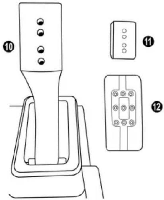 THRUSTMASTER T3PM - 調整踏板組 - 1