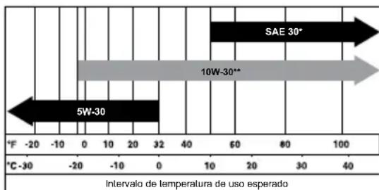 Generac G0069240 - Mantenimiento del motor Recomendaciones sobre el aceite de motor - 1