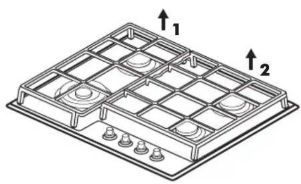 IKEA SKÅLAN - Retrait des supports de casseroles - 1