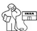 IKEA AVKYLD 504.998.36 - Sérstök VIDHALDSPJÓNUSTA fyrir IKEA tæki - 1