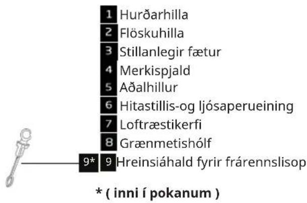 IKEA FASTNÄS - Vörulýsing - 2