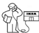 IKEA TINAD 605.728.74 - Ako sa s nami spojit, ak potrebujete naše služby - 1